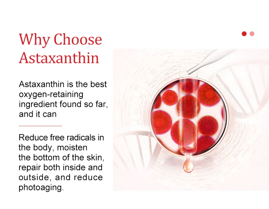 Astaxanthin jelly mask Astaxanthin jelly mask